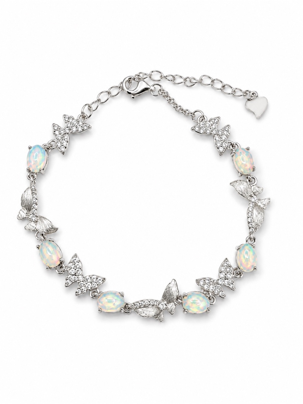 #B42 Seraphina Ethiopian Opal Butterfly Bracelet